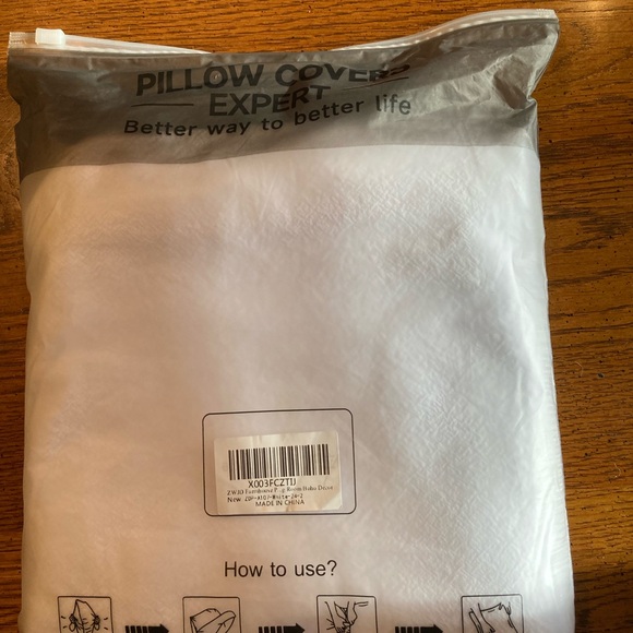 ZWJD Pillow Covers 24x24 Set of 2 - Picture 5 of 6